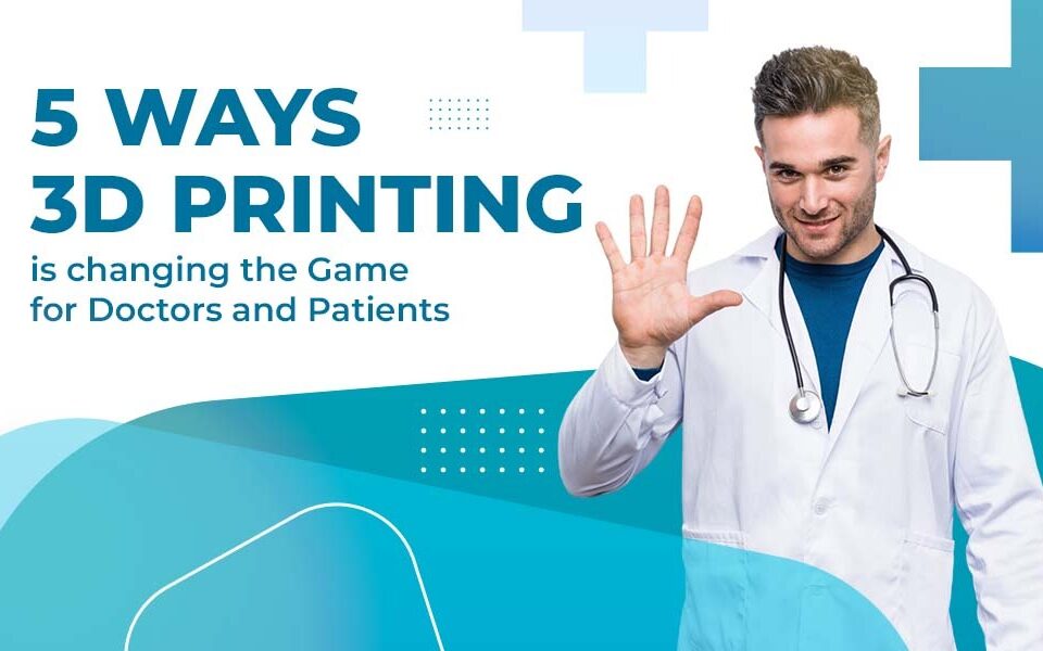 5 Ways 3D Printing is changing the Game for Doctors and Patients