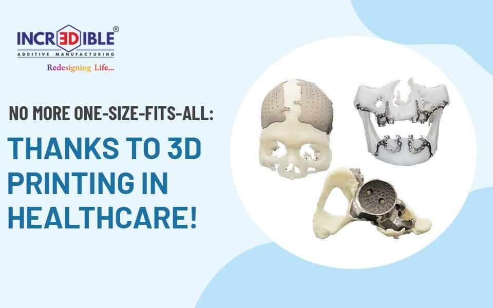 No More One-Size-Fits-All Thanks to 3D Printing in Healthcare!