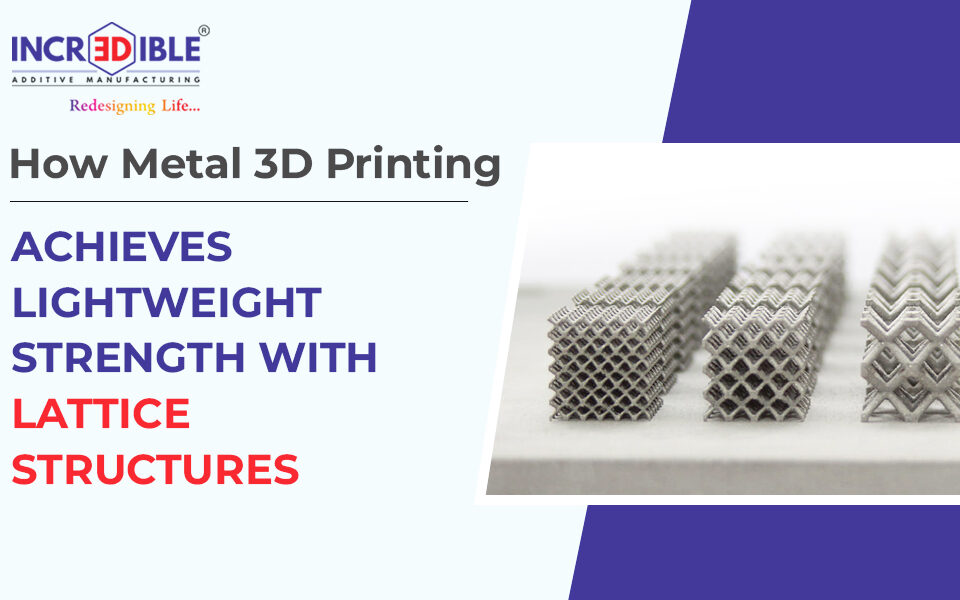 How Metal 3D Printing Achieves Lightweight Strength with Lattice Structures