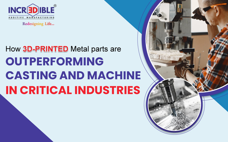 How 3D-Printed Metal Parts Are Outperforming Casting and Machining in Critical Industries